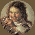 Boy Holding A Flute portrait Dutch Golden Age Frans Hals